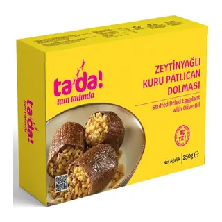 Zeytinyağlı Kuru Patlıcan Dolmas 250gr 1 Adet