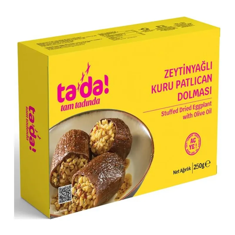 Zeytinyağlı Kuru Patlıcan Dolmas 250gr 1 Adet