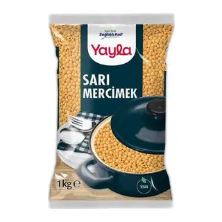 Sarı Mercimek Futbol 1000gr 1 Adet
