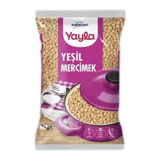 Yeşil Mercimek 1000gr 1 Adet