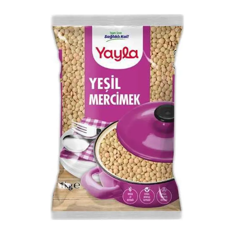 Yeşil Mercimek 1000gr 1 Adet