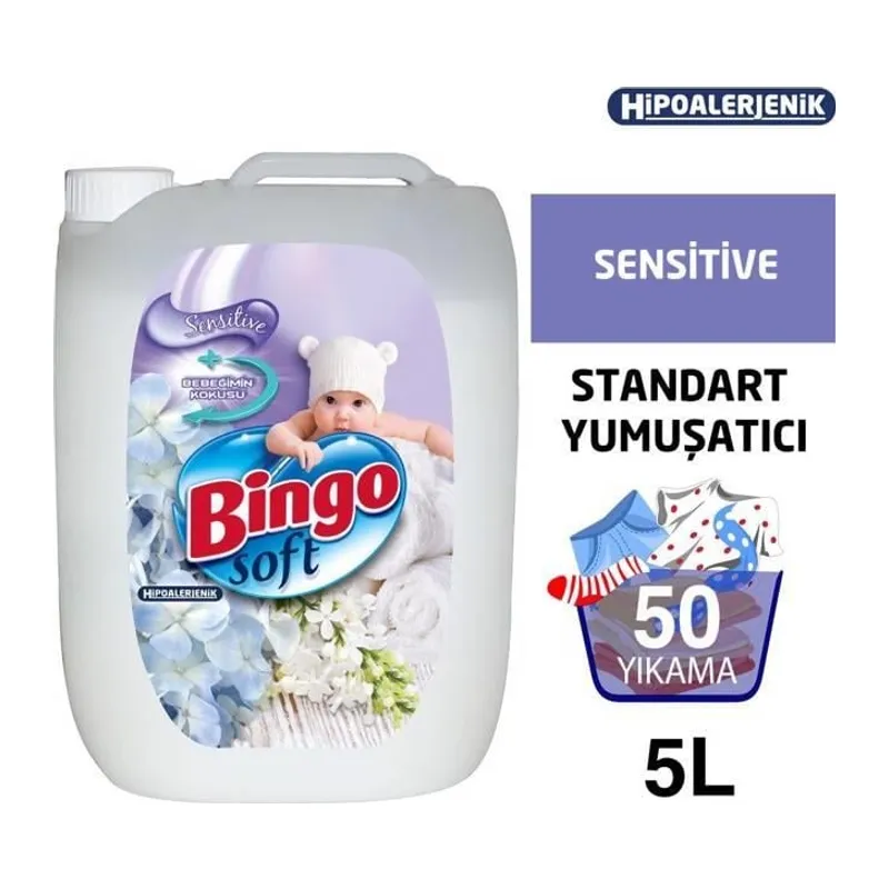 Çamaşır Yumusatıcı Sensitive 5Lt 1 Adet