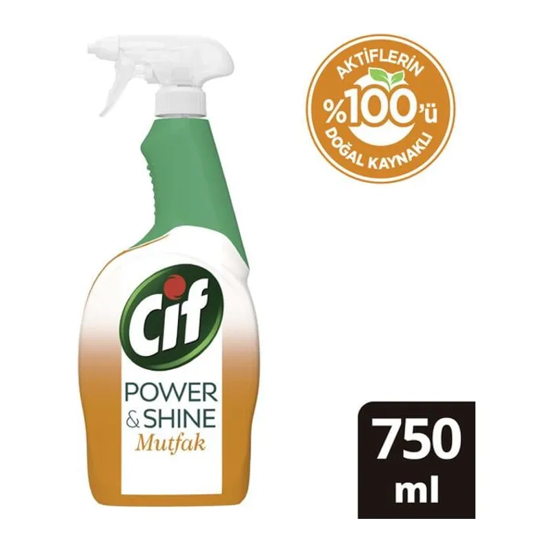 Sprey 750 ML Power & Shine Mutfak 1 Adet