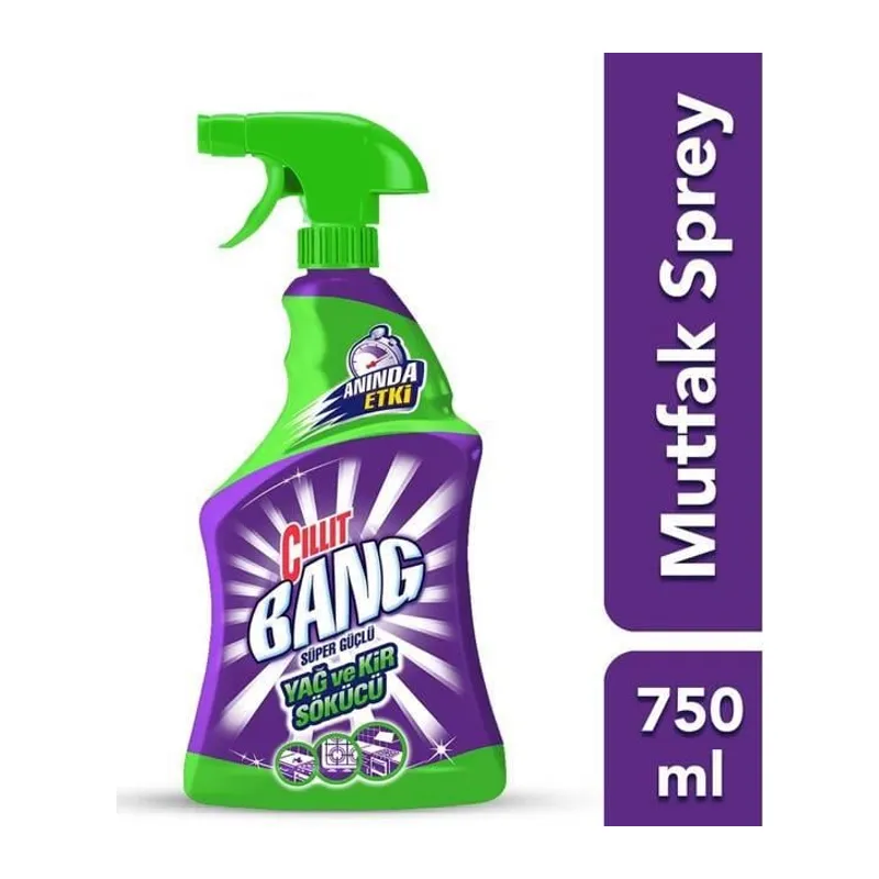 Sprey Yağ Çözücü 750ml 1 Adet