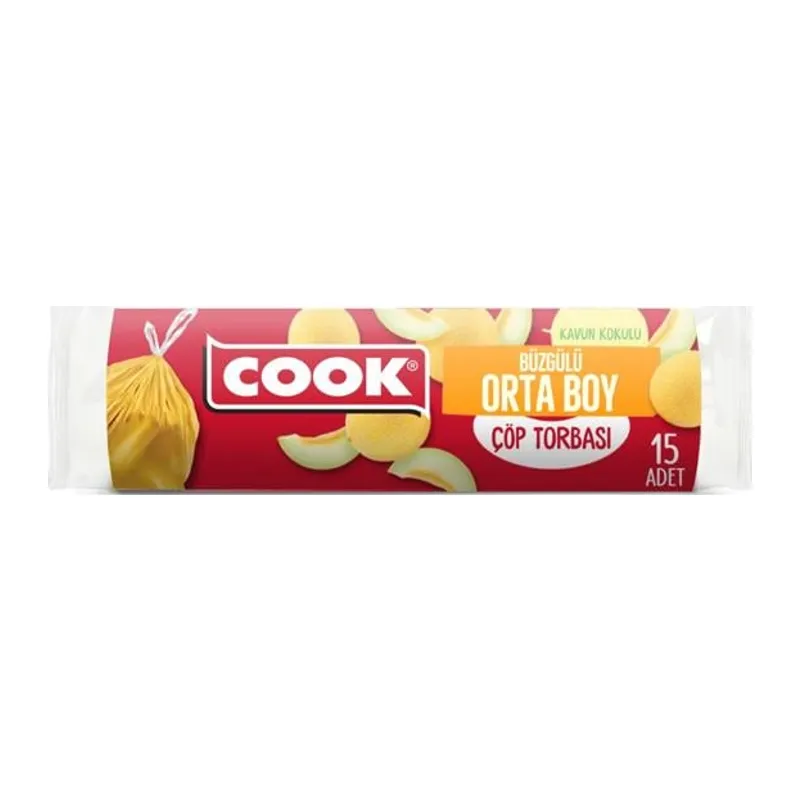 Çop Torbası Büzgülü Kavun Orta 15 li