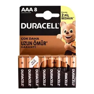 8li Aaa İnce Kalem Pil