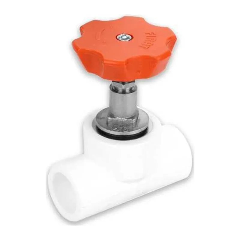 Plastik 20mm Kelebek Başlı Vana 1 Adet