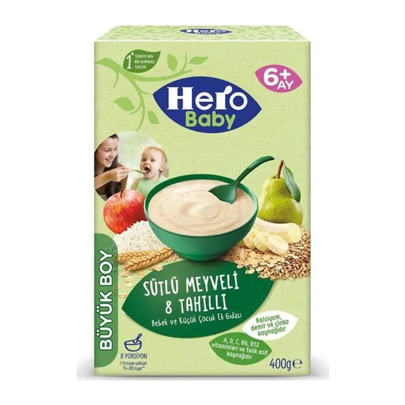 Sütlü Tahıl Meyve 200 Gr. 1 Adet