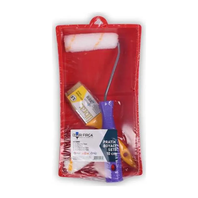 3pc 10cm Rulo Fırça Seti 551756 1 Adet
