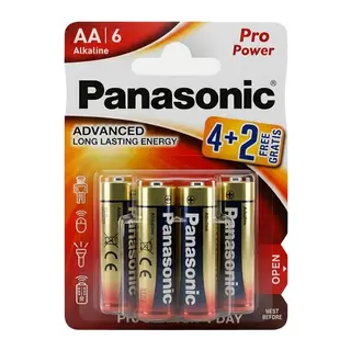Panasonic 4+2 Alk Pro Power Kalem Pil 1 Adet