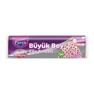 Büzgülü Çilek Kokulu Büyük Çöp Torbası 1 Adet