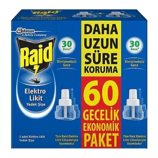 60 Gece Elektro Likit Yedek 1 Adet