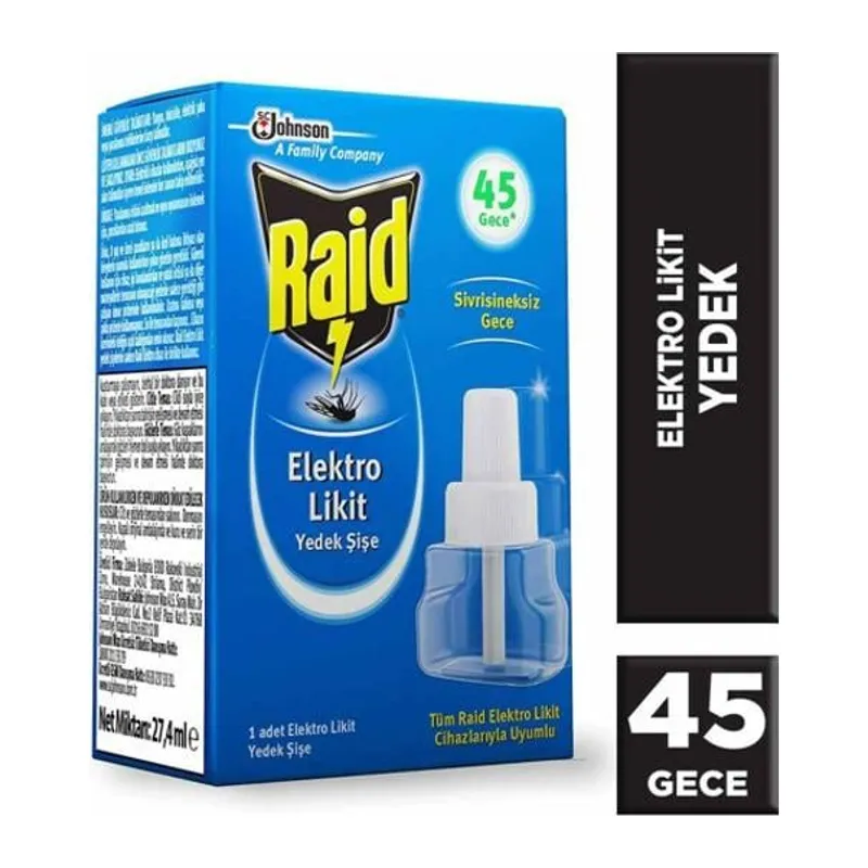 Elektro 45 Gece Yedek 27,4Ml 1 Adet