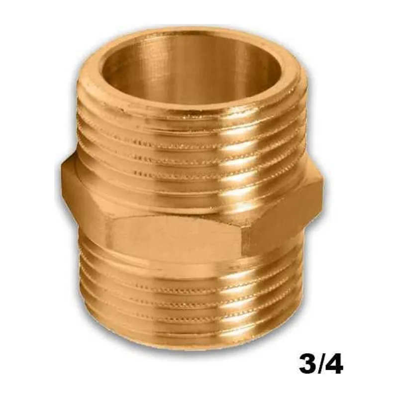 Sarı Nipel 3/4 1 Adet