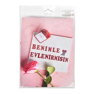 Uz01.48 Uzar Süs Benimle Evlenirmisin 1 Adet