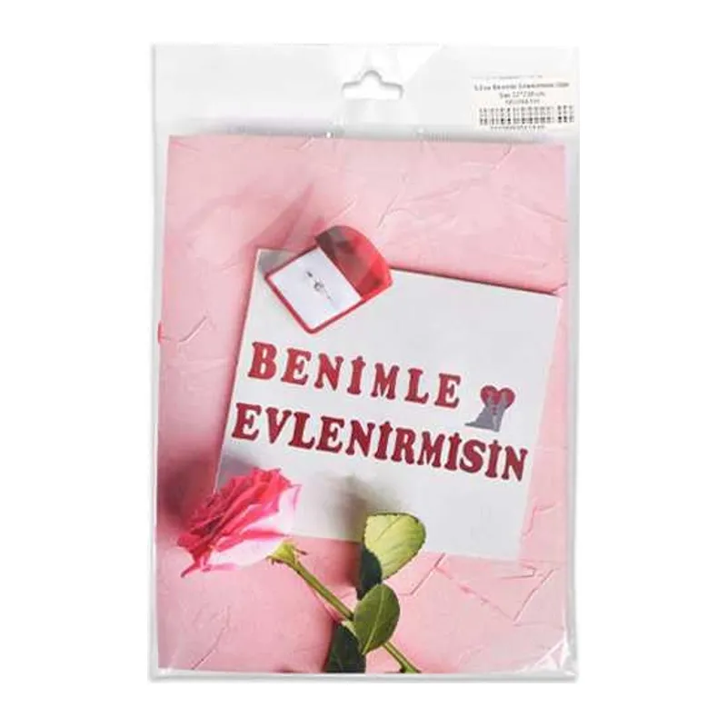 Uz01.48 Uzar Süs Benimle Evlenirmisin 1 Adet