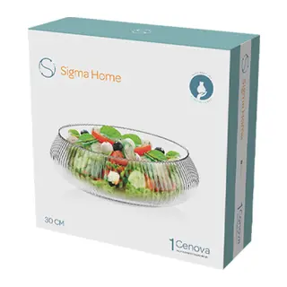 SIGMAGLASS 30cm CENOVA GB1 SALATA KASESI 1 Adet