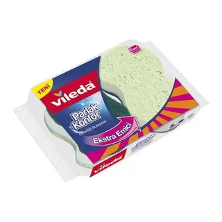 Parlak Oluklu Sünger 1 Adet