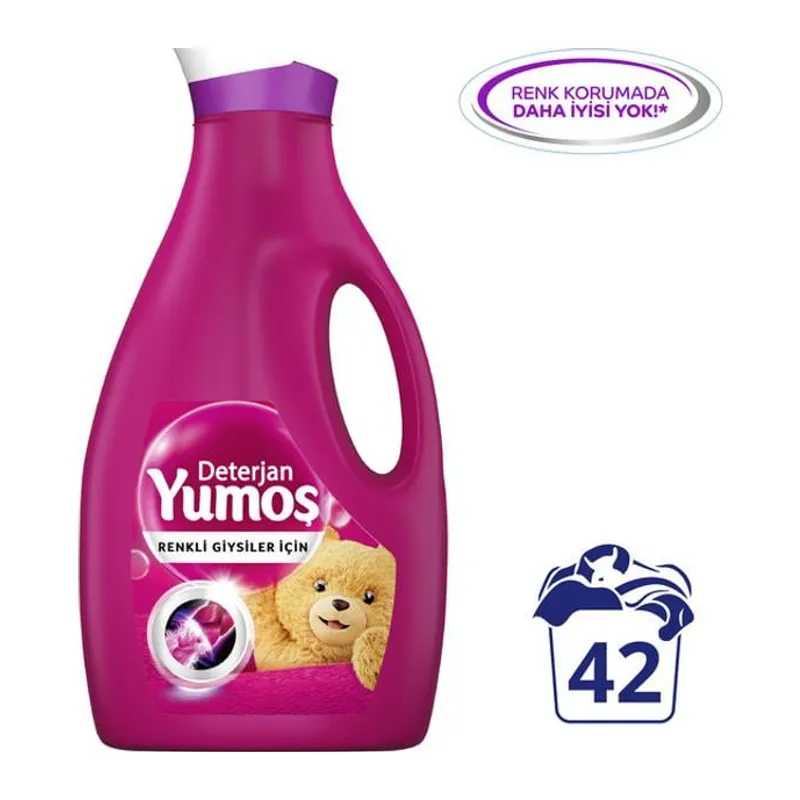 Sıvı Deterjan 2520 ML Renkliler 1 Adet