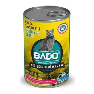Konserve Yaş Kedi Maması Ciğerli 400gr 1 Adet