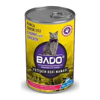 Konserve Yaş Kedi Maması Tavuklu 400gr 1 Adet