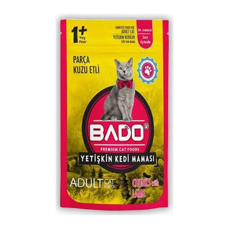 Yaş Kedi Maması Kuzu Etli 85gr 1 Adet