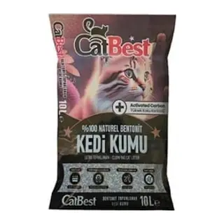 CatBest Aktif Karbon Kedi Kumu 10 Lt 1 Adet