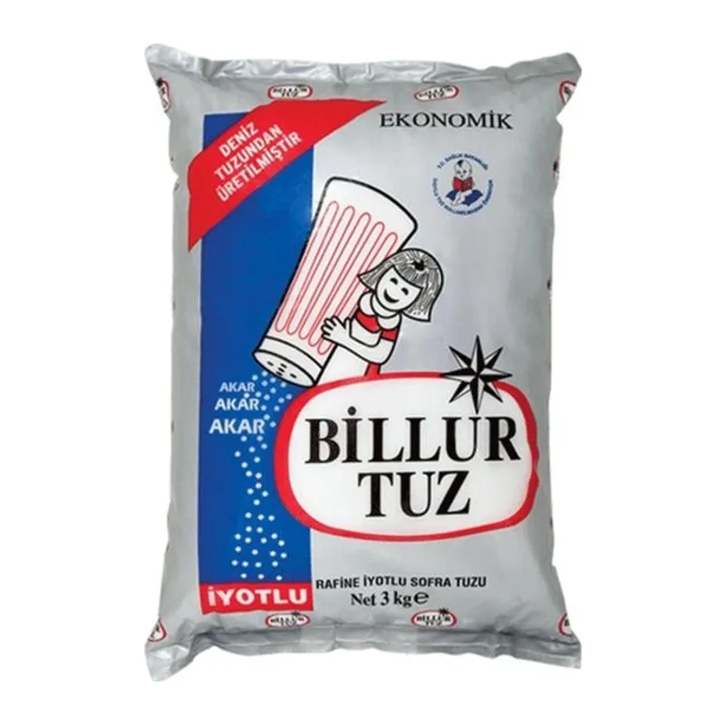 3kg Ekonomik Poşet İyotlu 1 Adet