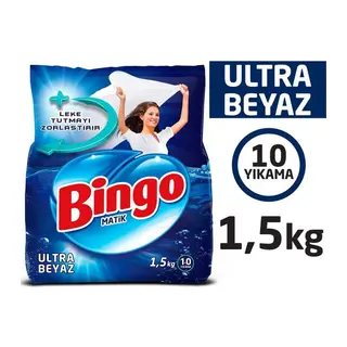 Matik Ultra Beyaz 1,5Kg 1 Adet