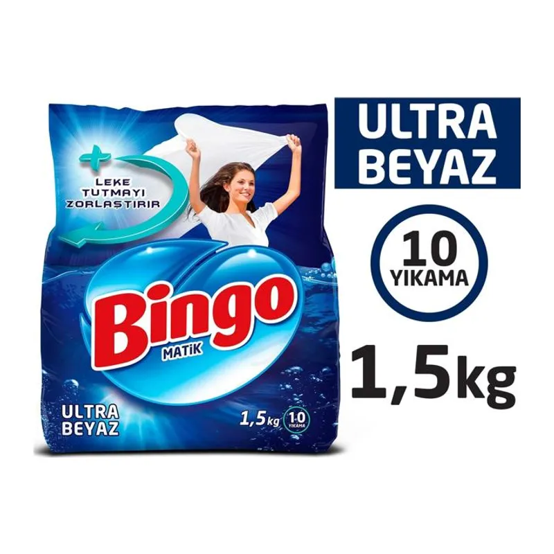 Matik Ultra Beyaz 1,5Kg 1 Adet