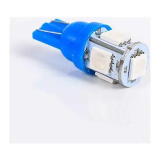 Ampul 12V T10 5Led Fariçi Mavi Br040 02 34 1 Adet