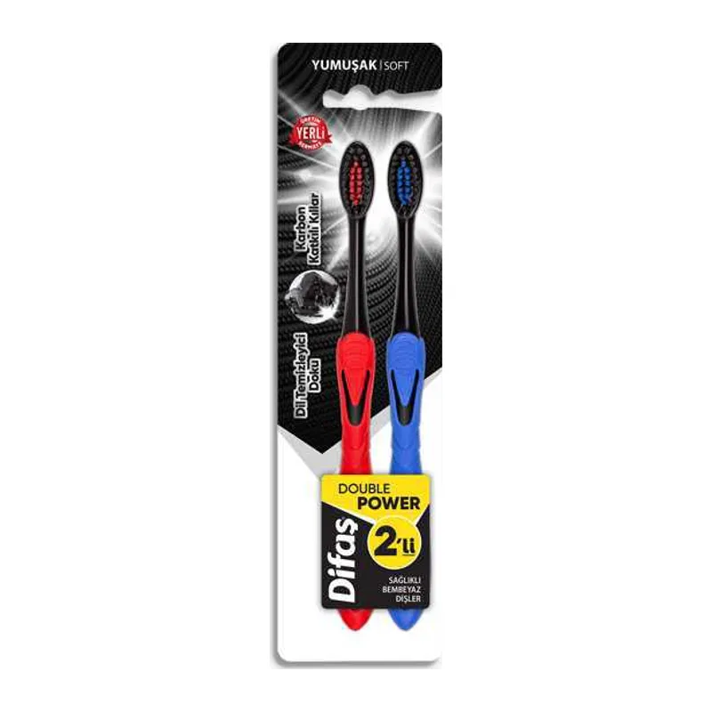 Double Power Diş Fırçası 1+1 1 Adet