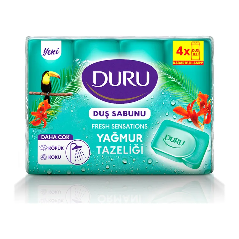 Duş Sabunu Yağmur Ormanı 4*150 Gr. 1 Adet
