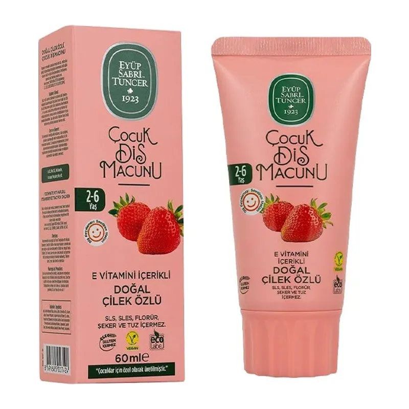 Diş Macunu Çilek 60ml Çocuk 1 Adet