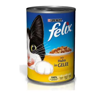 Konserve Tavuklu Kedi Mama 400gr 1 Adet
