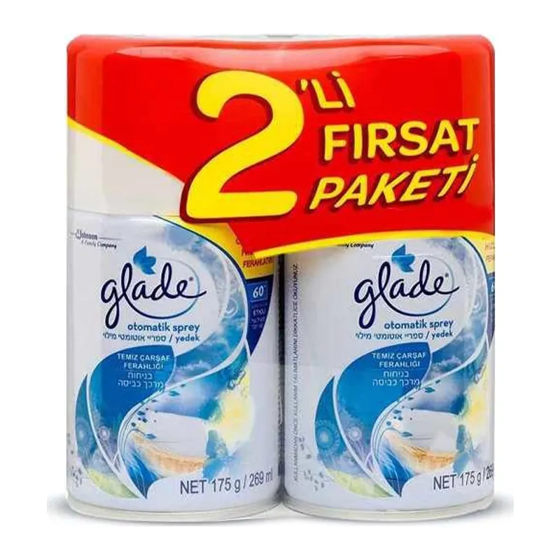 Sprey Yedek Temiz Çarşaf 2li