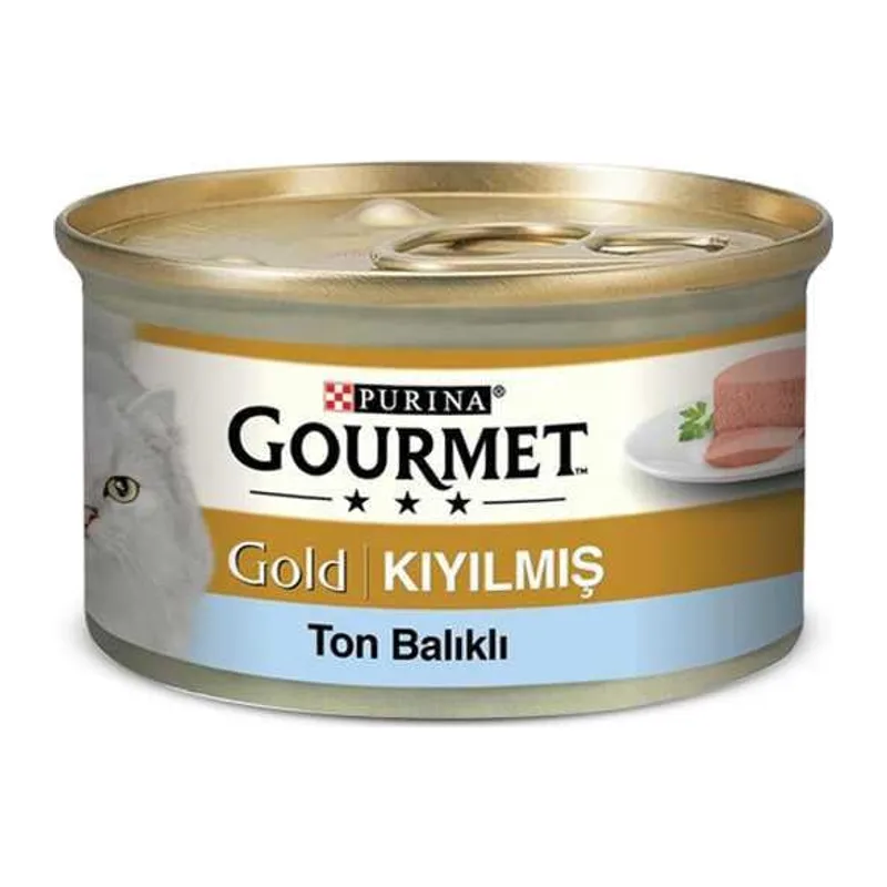 Gold Kedi Konserve Yaş Mama Ton Balık 85gr 1 Adet