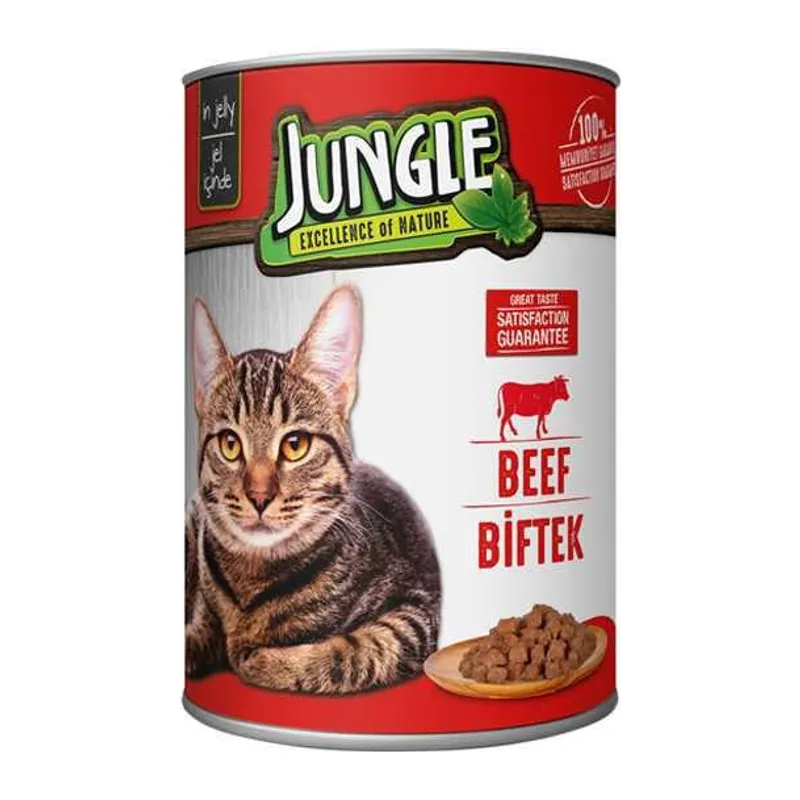 Kedi Konserve Biftekli 400gr 1 Adet