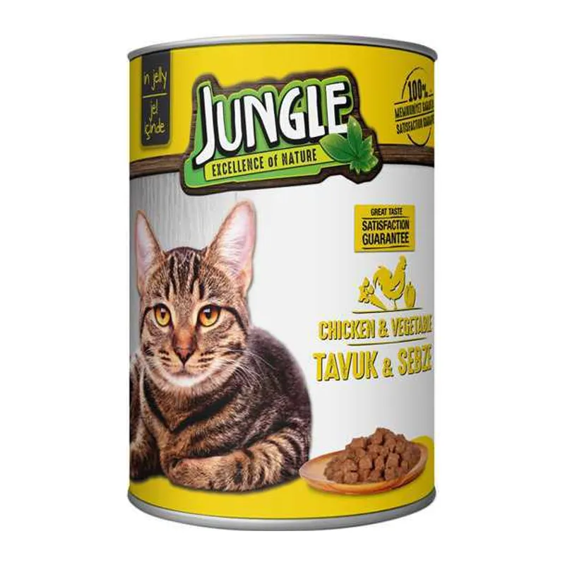 Kedi Konserve Tavuklu & Sebzeli 400gr 1 Adet