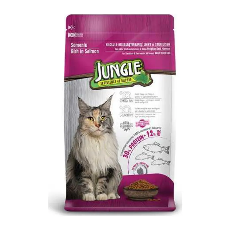 Kısır Kedi Maması Somonlu 500 gr 1 Adet