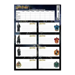 K.Color Harry Potter Orta Boy Puffy Sticker 1 Adet