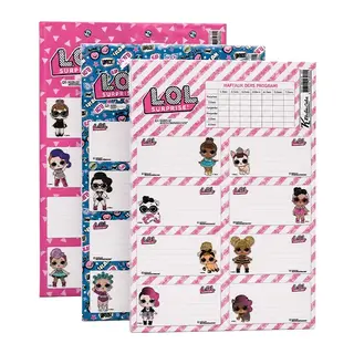 K.Color Lol Orta Boy Puffy Sticker 1 Adet