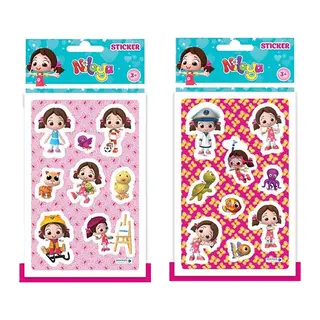 K.Color Niloya Orta Boy Puffy Sticker 1 Adet