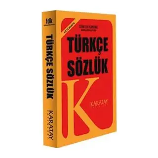 Plastik Kapak Türkçe Sözlük 1 Adet
