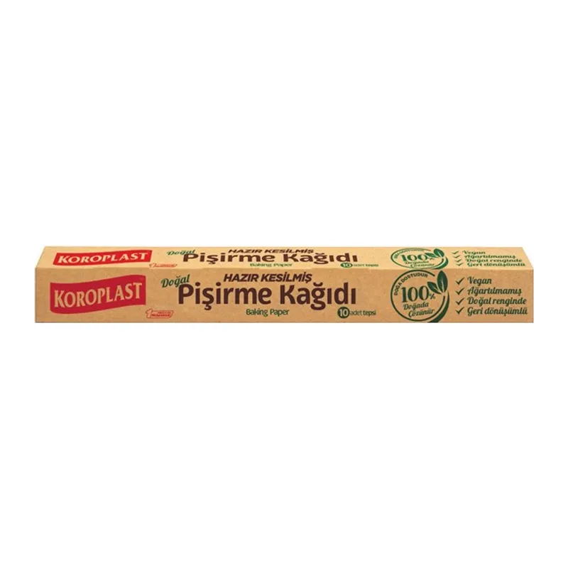 Doğal Pişirme Kağıdı 10 lu