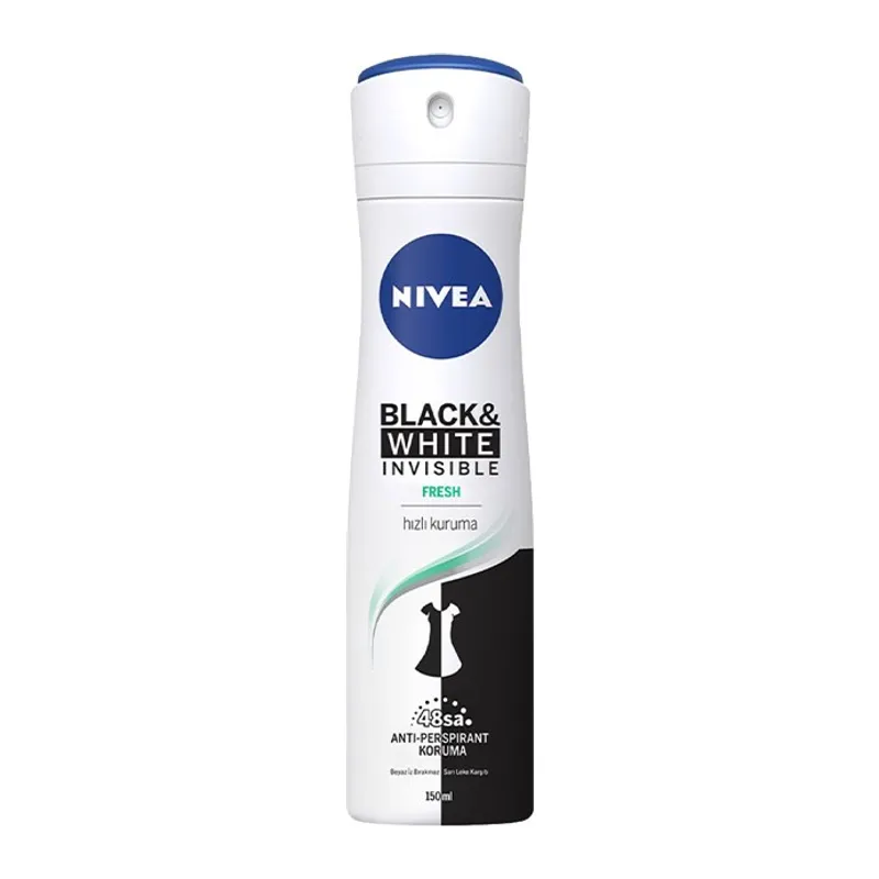 Deo Bayan Black&White Fresh150Ml 1 Adet