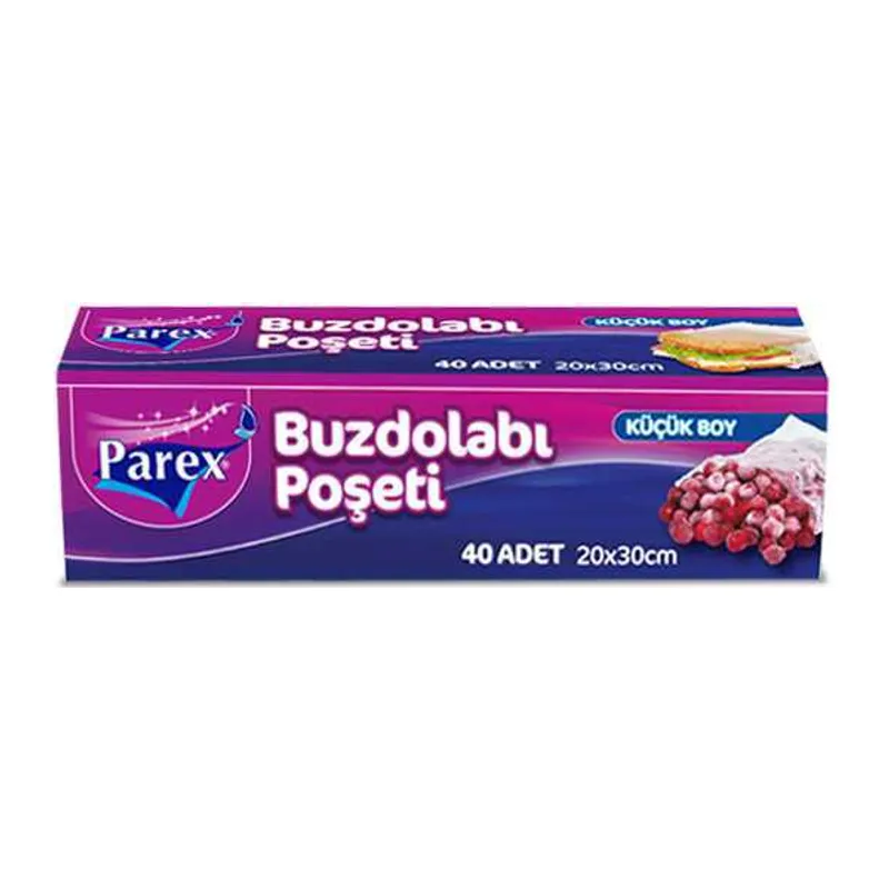 Buzdolabı Poş 20*30 Küçük 40lı