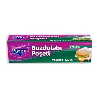 Buzdolabı Poş 24*38 Orta 20lı