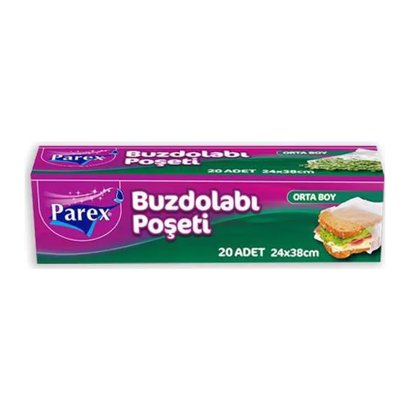 Buzdolabı Poş 24*38 Orta 20lı
