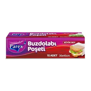 Buzdolabı Poş 30*45 Büyük 15li